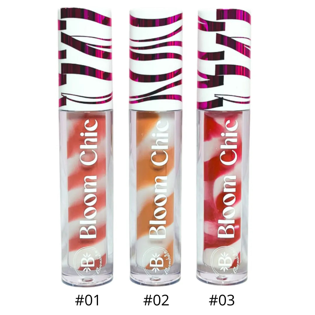 BLOOM CHIC LIP GLOSS - BRILLO LABIAL DUOCROMÁTICO - BLOOMSHELL