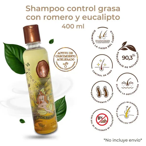 Shampoo Control Grasa 400Ml Ritual Botanico