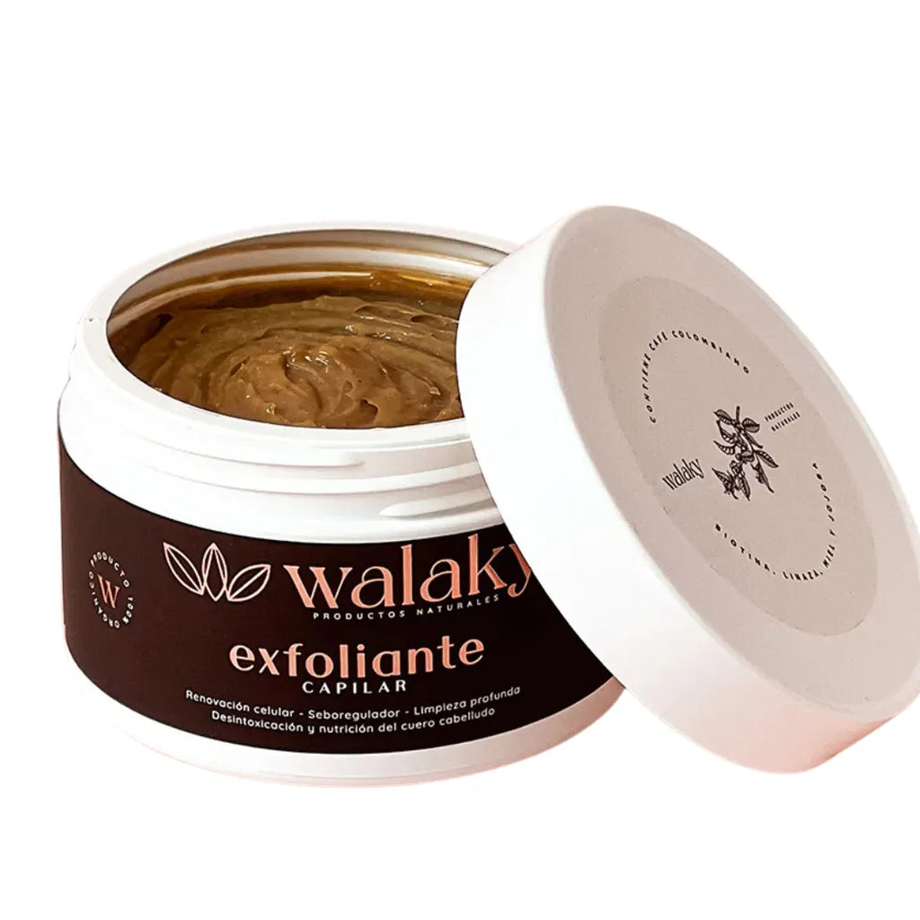 EXFOLIANTE CAPILAR DE CAFÉ - WALAKY