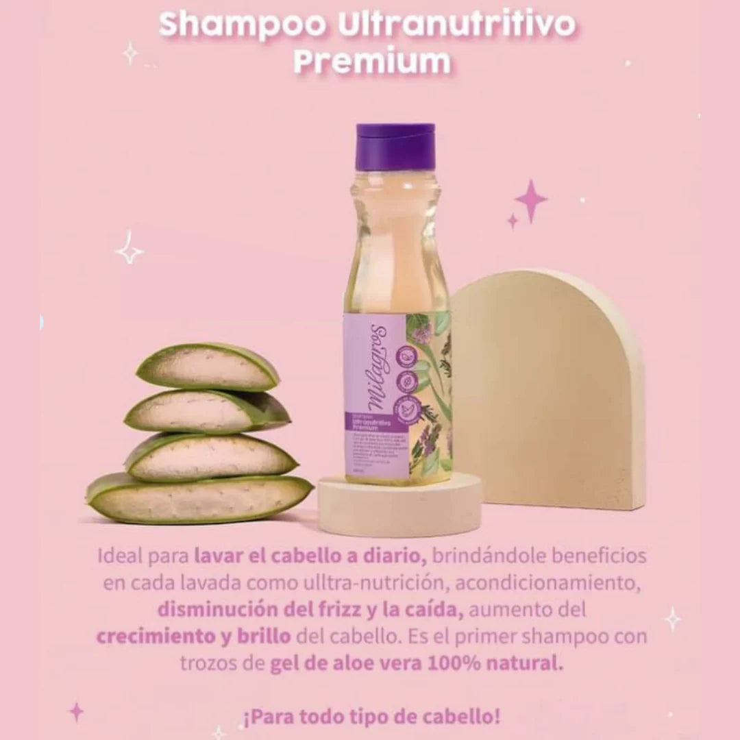 SHAMPOO ULTRANUTRITIVO MILAGROS