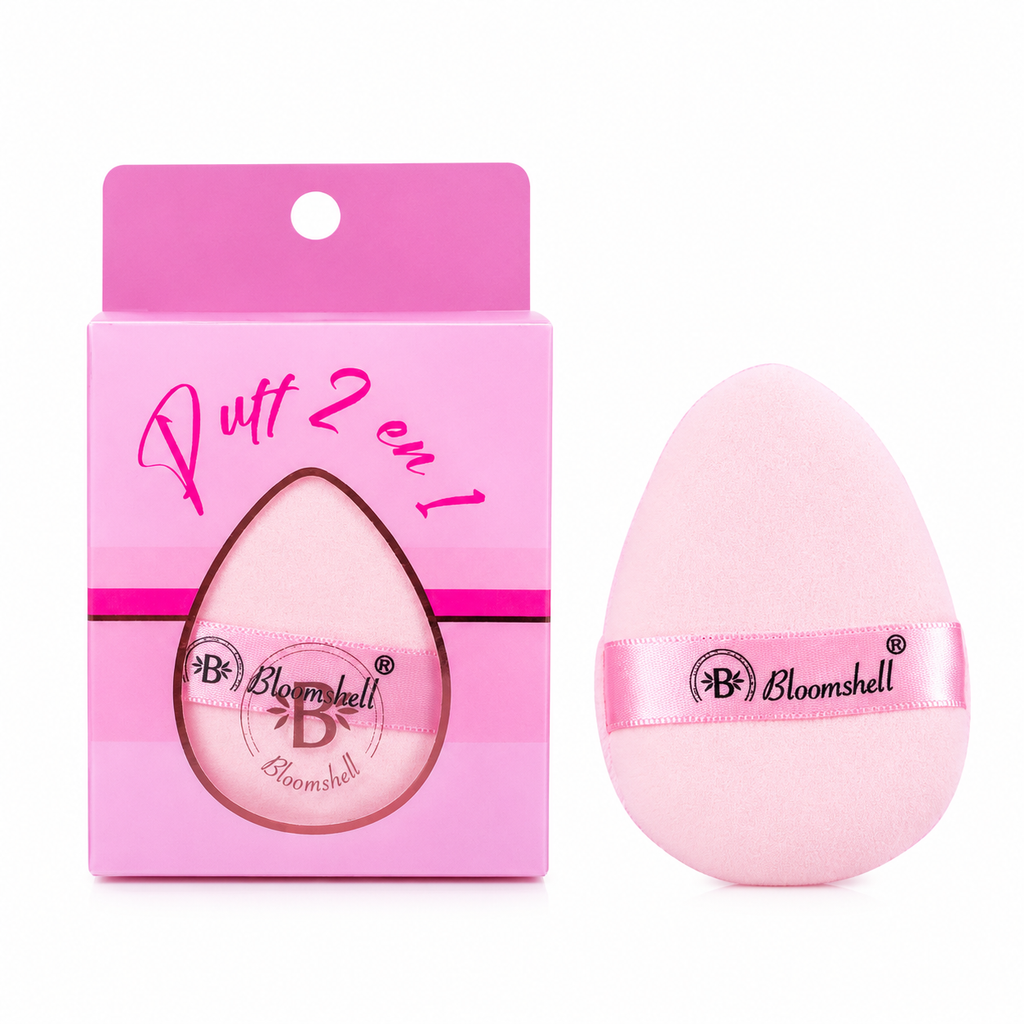 PUFF BLENDER + BORLA 2 EN 1 - BLOOMSHELL