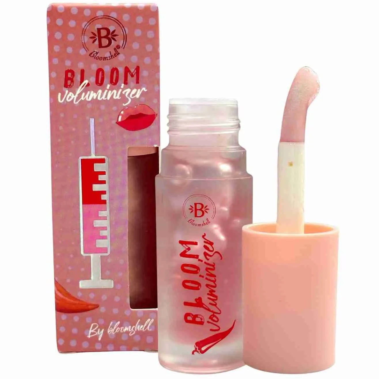 BLOOM VOLUMINIZER - BRILLO Y SÉRUM VOLUMINIZADOR LABIAL - BLOOMSHELL