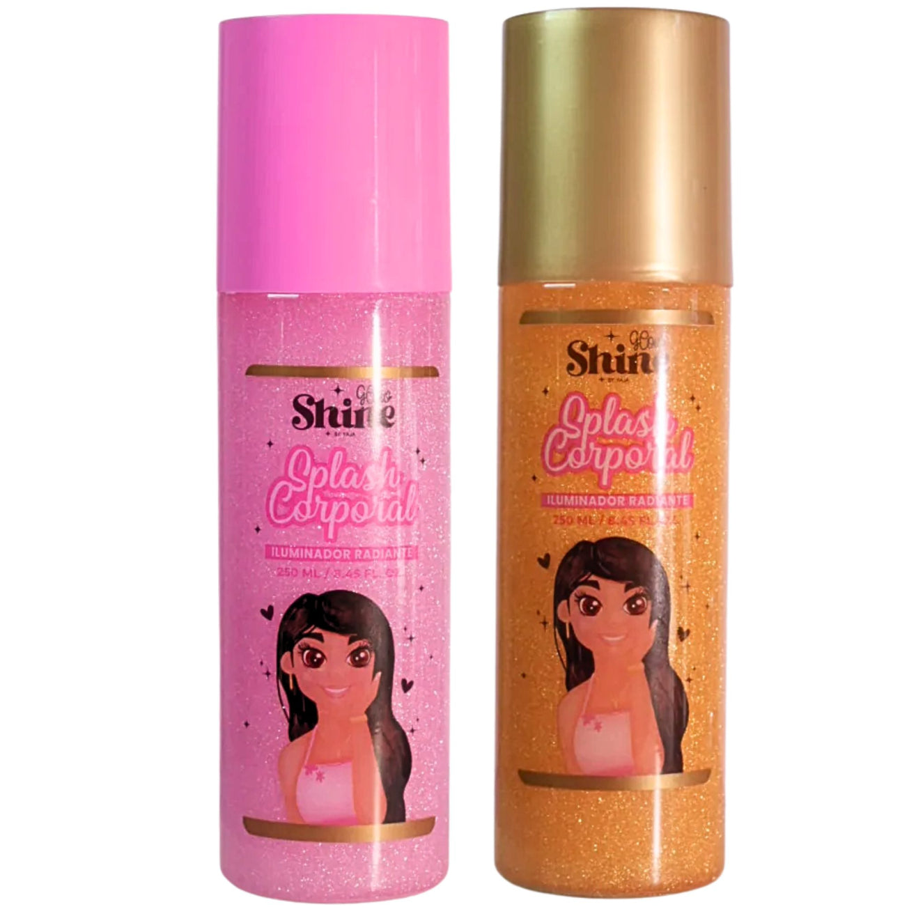 SPLASH CORPORAL GLITTER GLOW SHINE LA YAJA