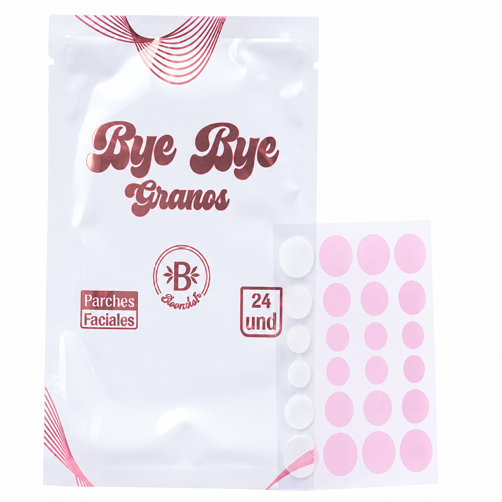 PARCHES BYE BYE GRANOS X24 - BLOOMSHELL