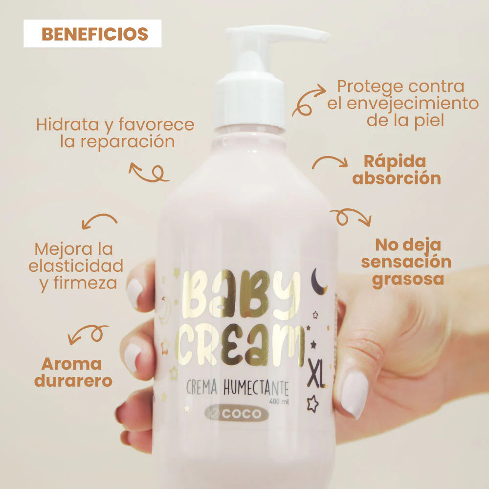 CREMA HUMECTANTE BABY CREAM LLUVIA DE ESTRELLAS 400ML