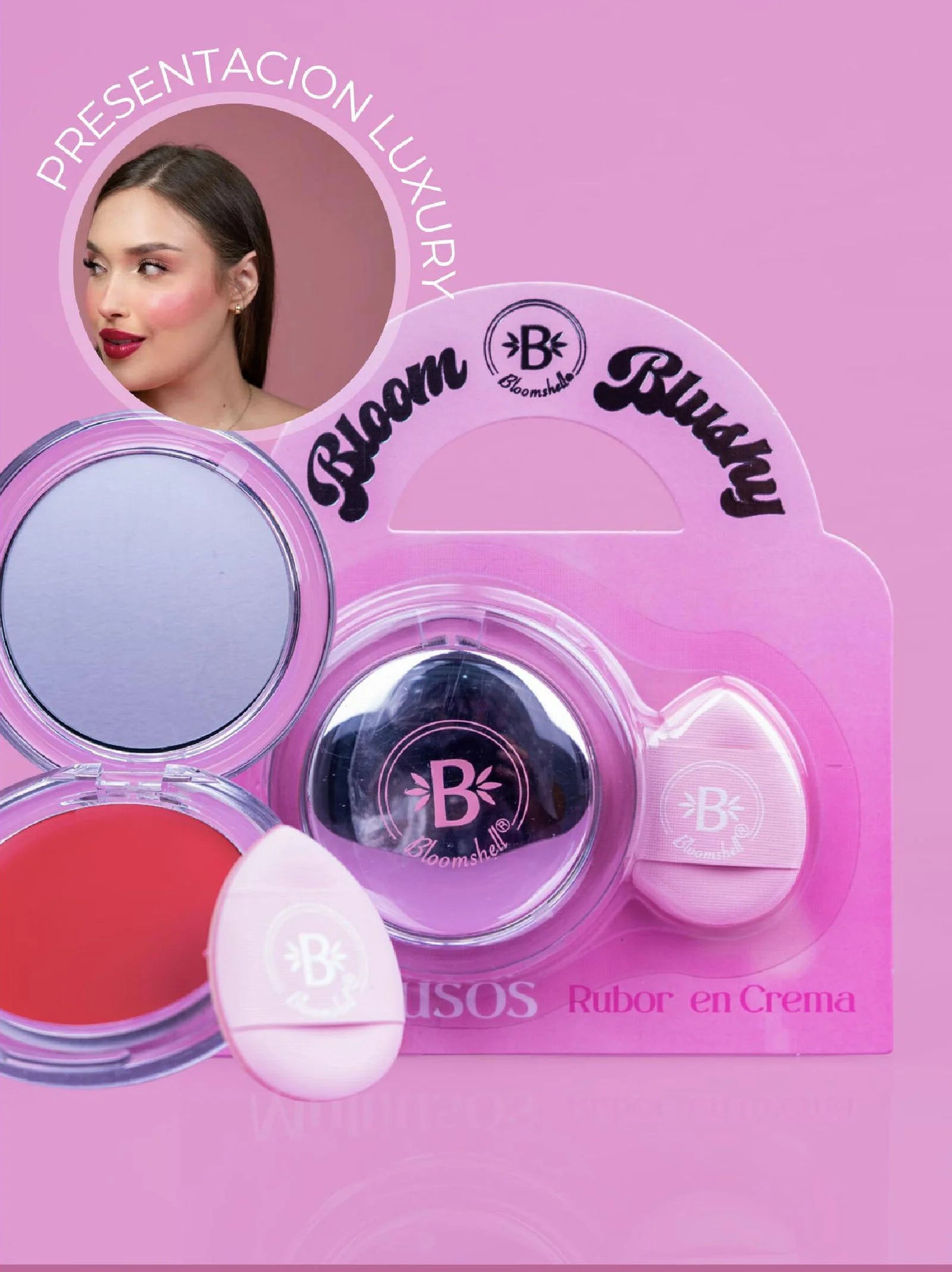 RUBOR EN CREMA BLOOM BLUSHY - BLOOMSHELL