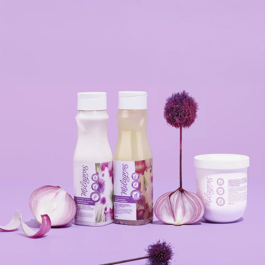 SHAMPOO CRECIMIENTO CON EXTRACTO DE CEBOLLA Y PEPTIDOS