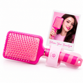 CEPILLO PINK CUADRADO - DESENREDANTE Y ANTIFRIZZ - BLOOMSHELL