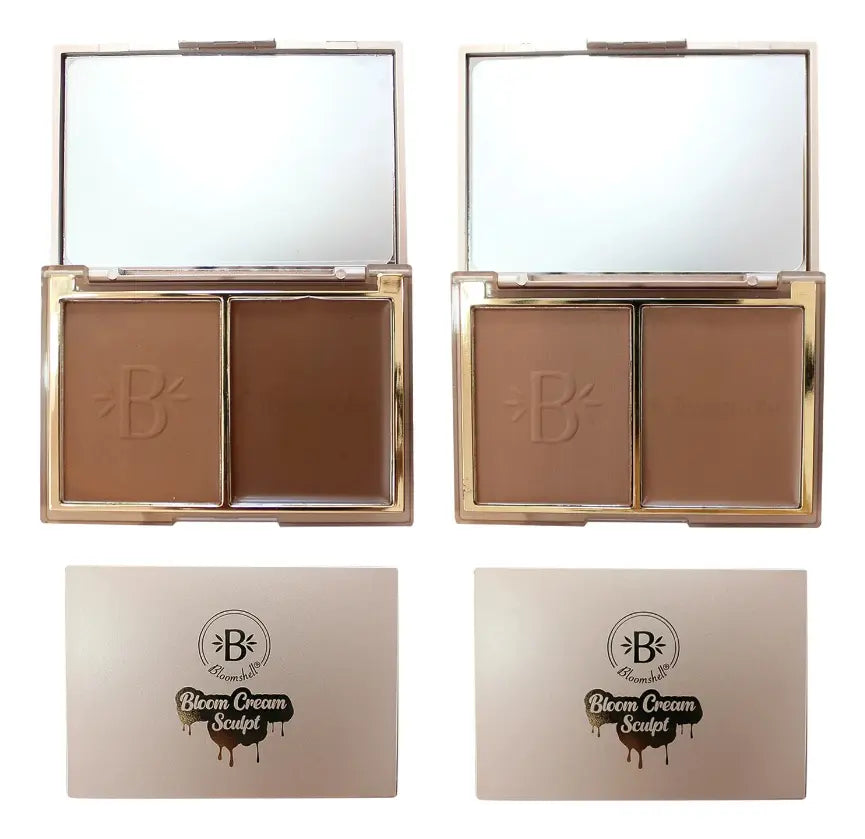 BLOOM SCULPT - CONTORNO FACIAL DÚO 2 EN 1 - BLOOMSHELL