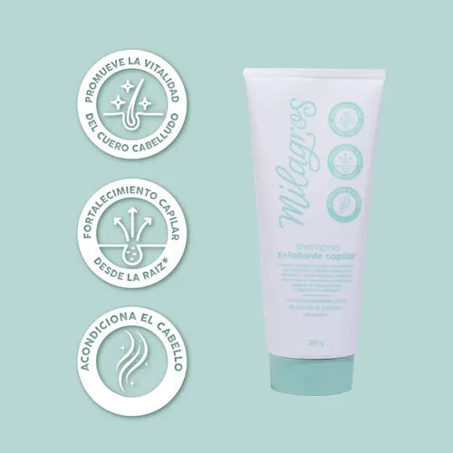 SHAMPOO EXFOLIANTE ARBOL DE TE ROMERO MILAGROS