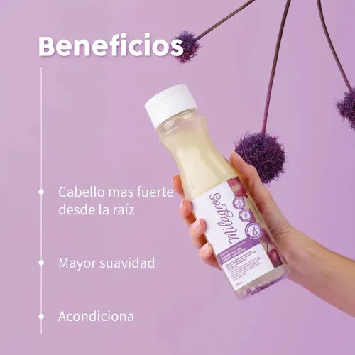 SHAMPOO CRECIMIENTO CON EXTRACTO DE CEBOLLA Y PEPTIDOS