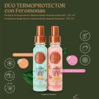 Duo Rosado Y Azul Termoprotector Ritual Botanico