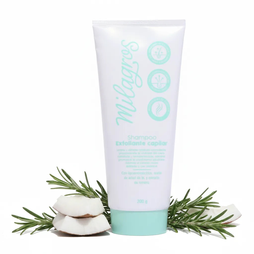 SHAMPOO EXFOLIANTE ARBOL DE TE ROMERO MILAGROS
