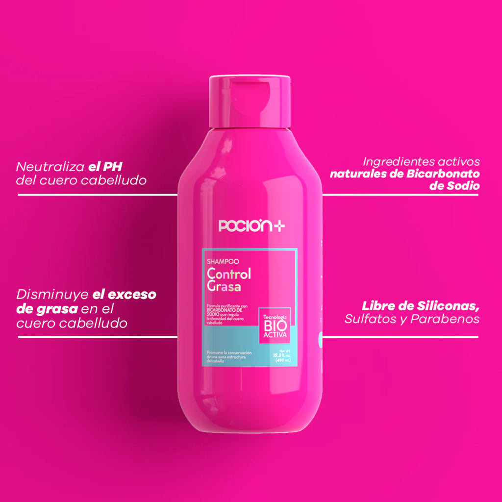 Shampoo Control Grasa La Pocion