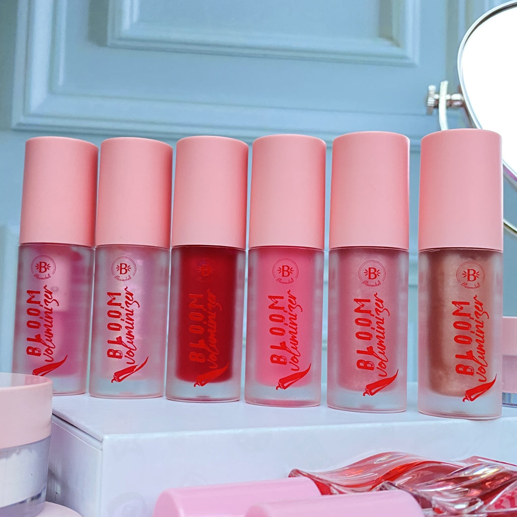 BLOOM VOLUMINIZER - BRILLO Y SÉRUM VOLUMINIZADOR LABIAL - BLOOMSHELL