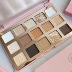 PALETA DE SOMBRAS BLOOM NUDE ALLURE REF 1 SATINADA - BLOOMSHELL