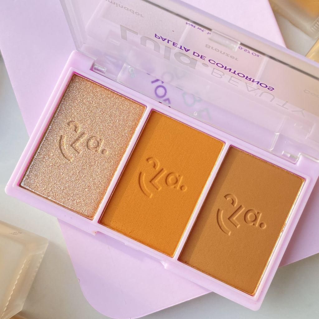 Paleta de Contornos 3 en 1 - Lula Beauty