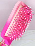 CEPILLO PINK CUADRADO - DESENREDANTE Y ANTIFRIZZ - BLOOMSHELL