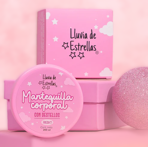 MANTEQUILLA REDONDA LLUVIA DE ESTRELLAS