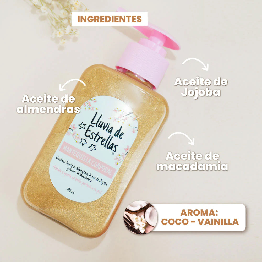 MANTEQUILLA CORPORAL LLUVIA DE ESTRELLAS