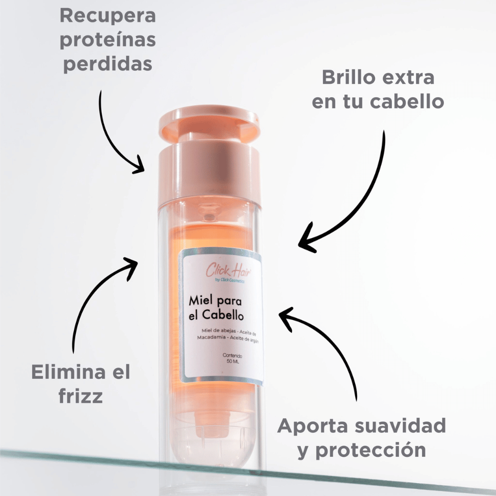 Miel Capilar Con Argan  Click Hair