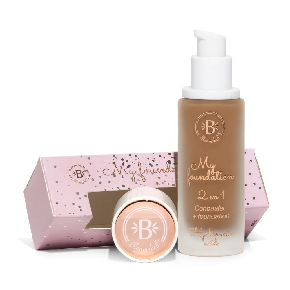 MY FOUNDATION 2 EN 1 - BASE Y CORRECTOR - BLOOMSHELL