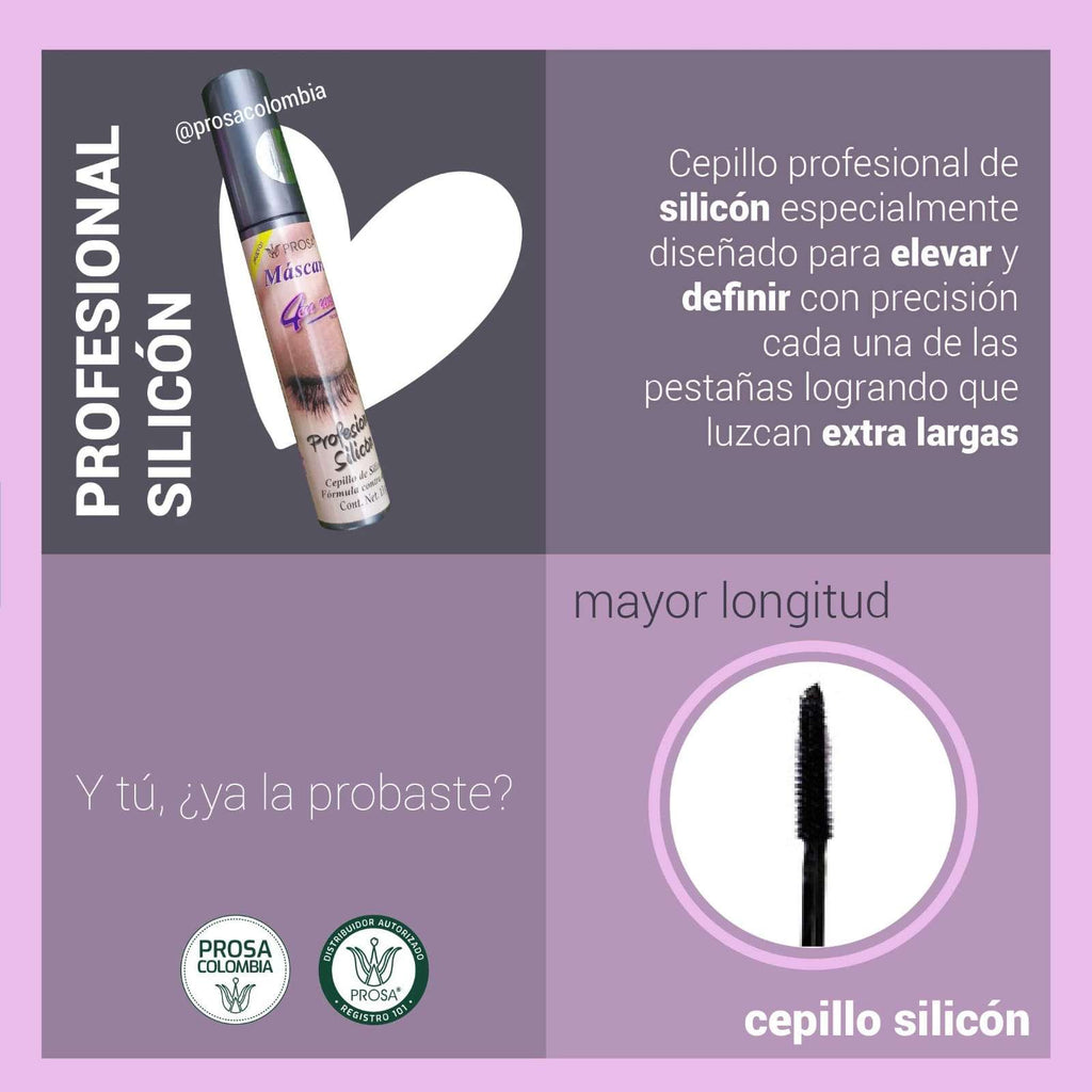 PESTAÑINA MICROFIBRAS GRIS - PROSA