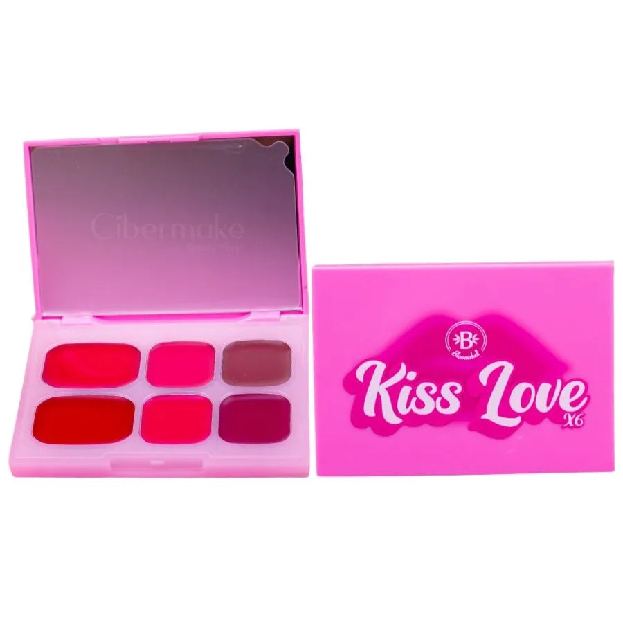 PALETA DE LABIOS KISS LOVE - BLOOMSHELL
