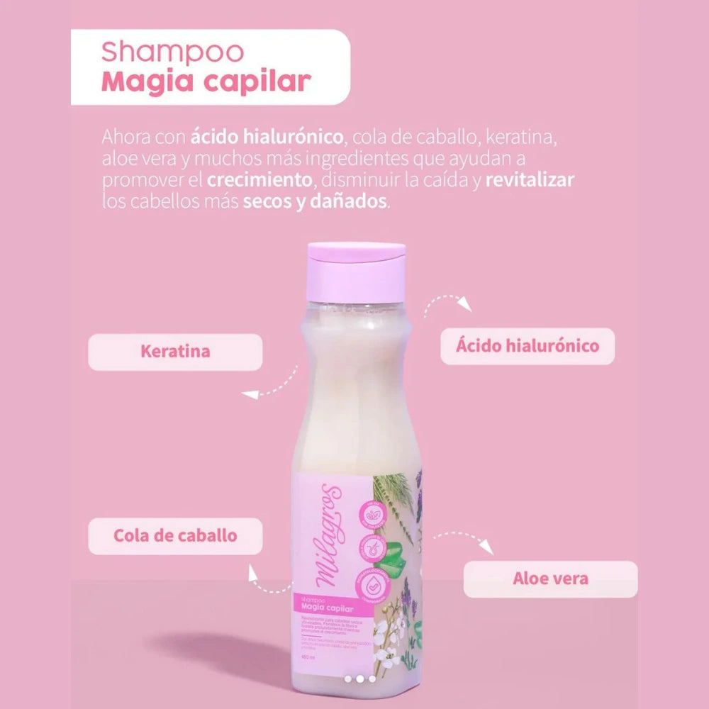 SHAMPOO MAGIA CAPILAR MILAGROS