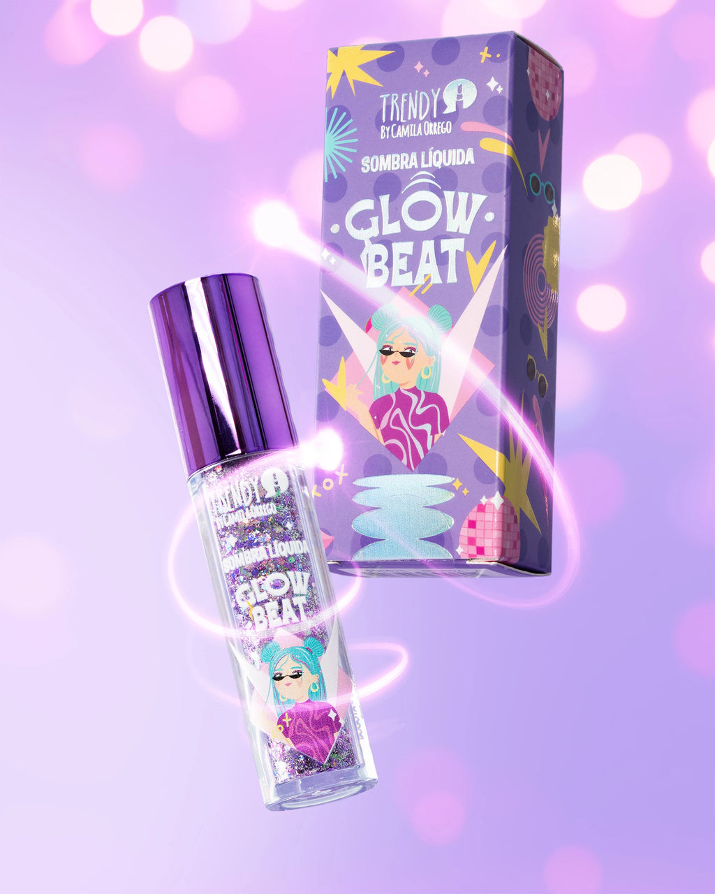 SOMBRA LIQUIDA GLOW BEAT - TRENDY