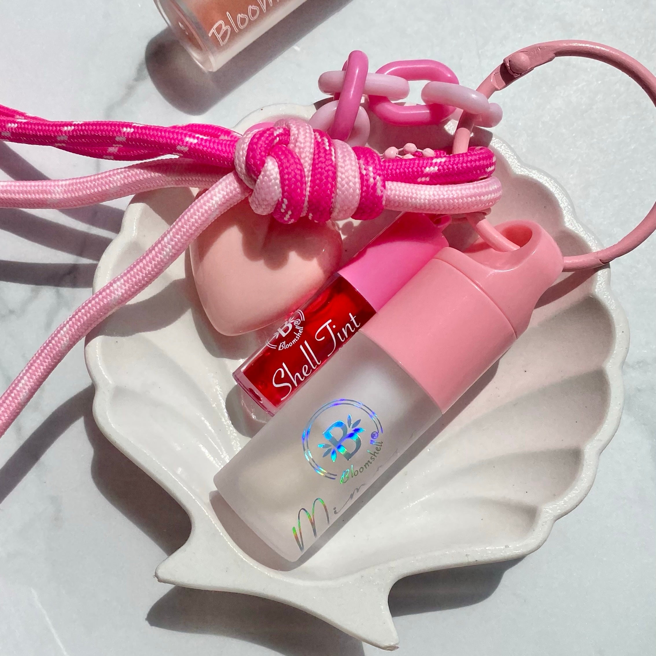 LLAVEROS DE TINTAS Y GLOSS - BLOOMSHELL