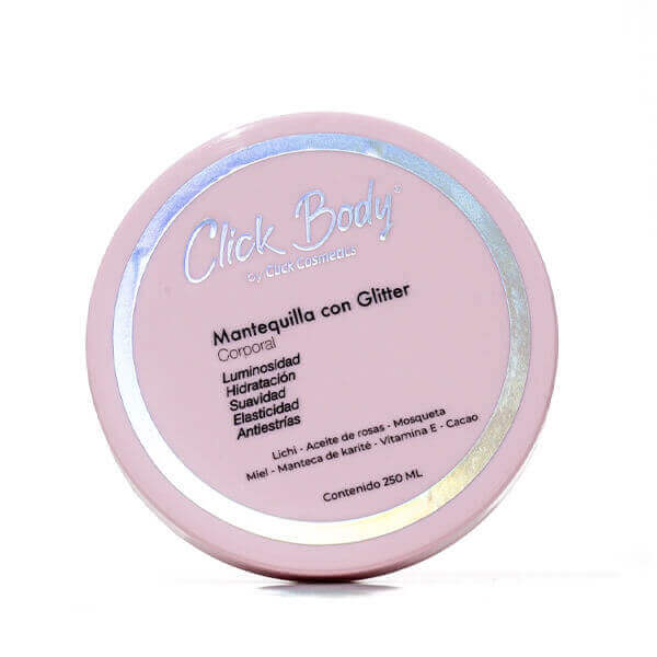 MANTEQUILLA CORPORAL CON GLITTER - CLICK HAIR