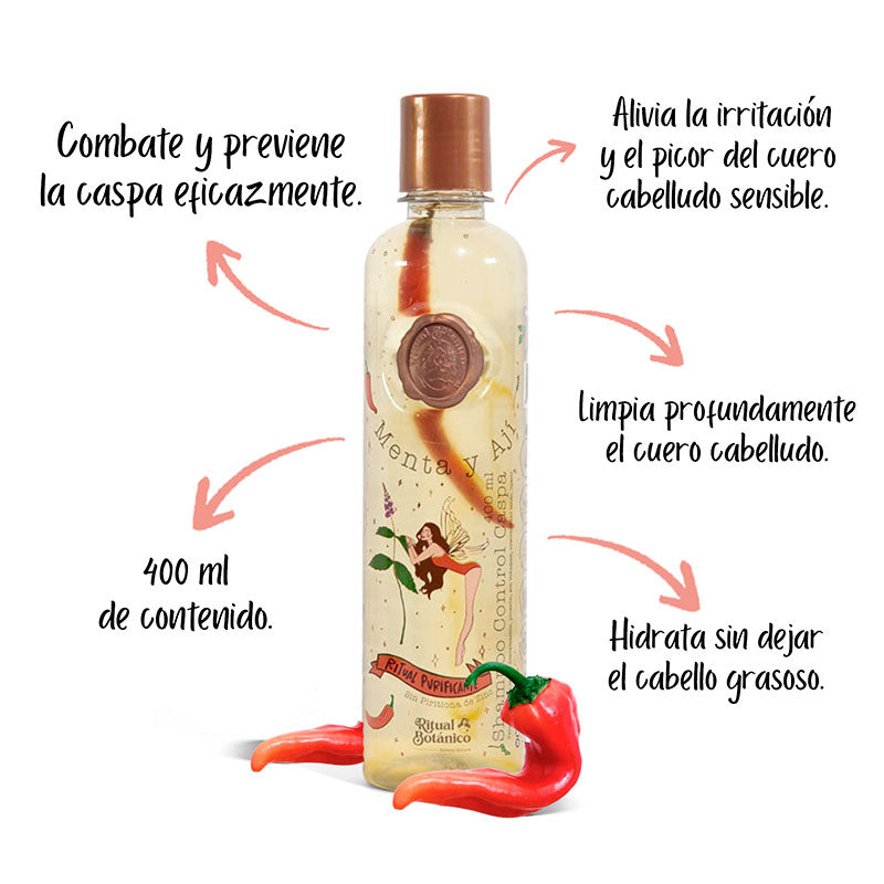 Shampoo Control Caspa 400Ml Ritual Botanico